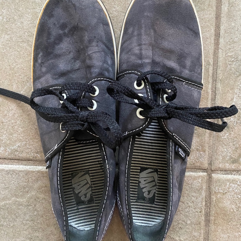 VANS tie dye shoes